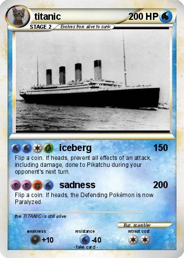 Pokemon titanic