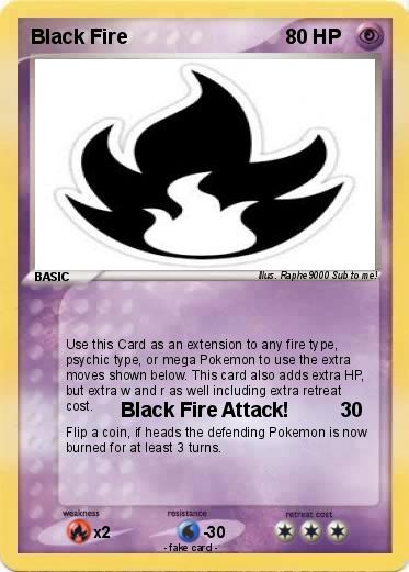 Pokemon Black Fire