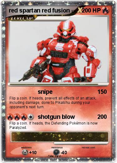 Pokemon red spartan red fusion