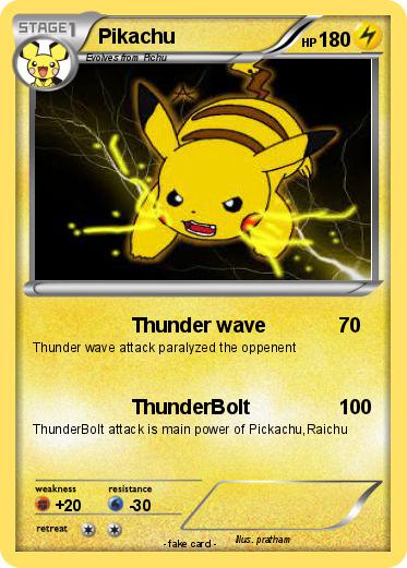 Pokemon Pikachu