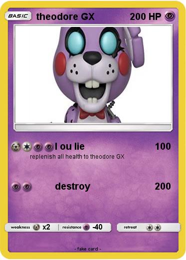 Pokemon theodore GX