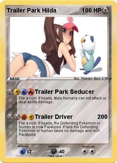 Pokemon Trailer Park Hilda