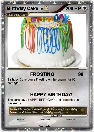 Pokemon Birthday Cake