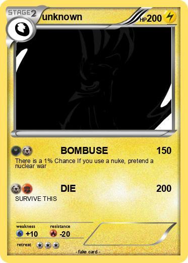 Pokemon unknown