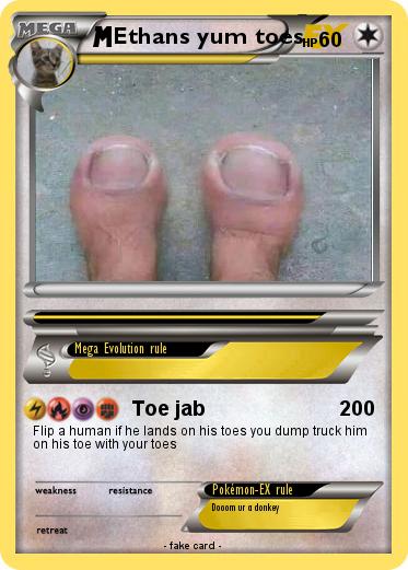 Pokemon Ethans yum toes