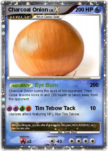 Pokemon Charcoal Onion