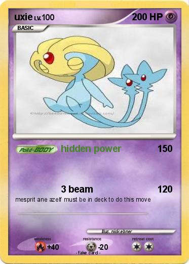 Pokemon uxie
