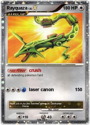 Pokemon Rayquaza