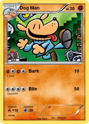Pokemon Dog Man