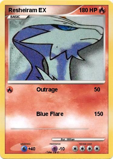 Pokemon Resheiram EX