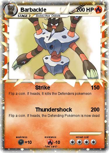 Pokemon Barbackle