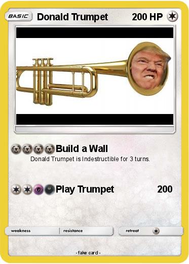 Pokemon Donald Trumpet