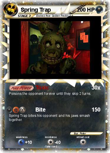 Pokemon Spring Trap