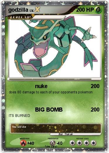 Pokemon godzilla