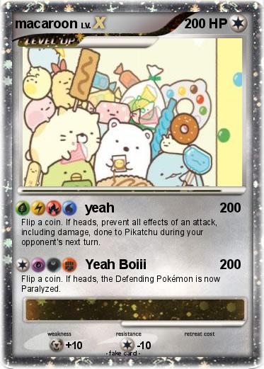 Pokemon macaroon