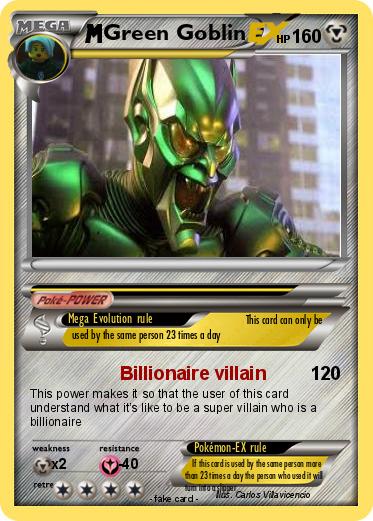 Pokemon Green Goblin