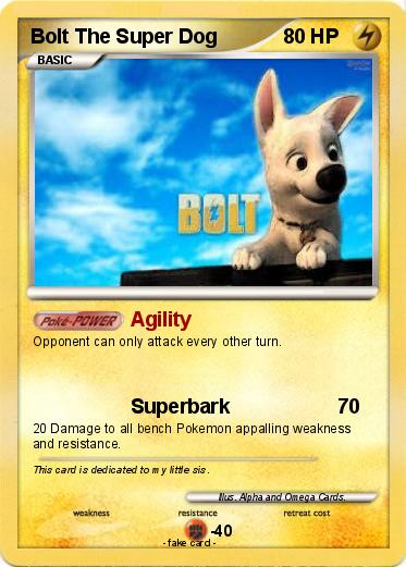 Pokemon Bolt The Super Dog