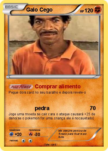 Pokemon Galo Cego