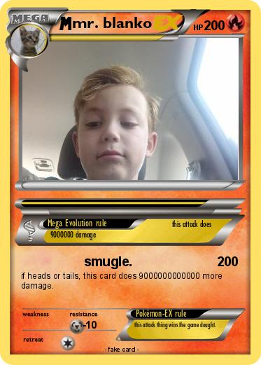 Pokemon mr. blanko