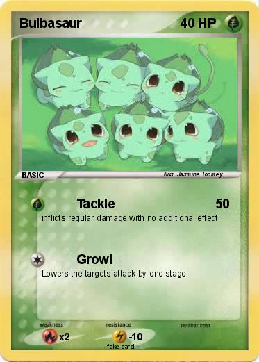 Pokemon Bulbasaur