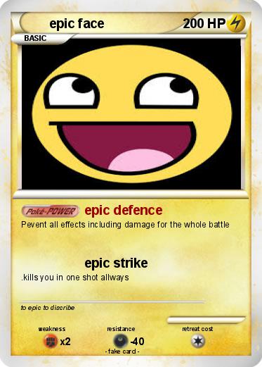 Pokemon epic face