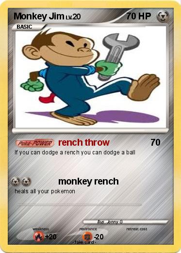 Pokemon Monkey Jim