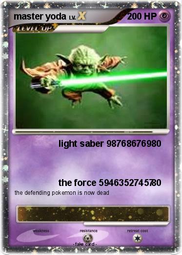Pokemon master yoda