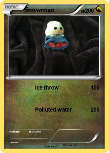 Pokemon Snowman