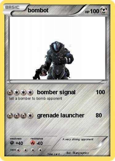 Pokemon bombot