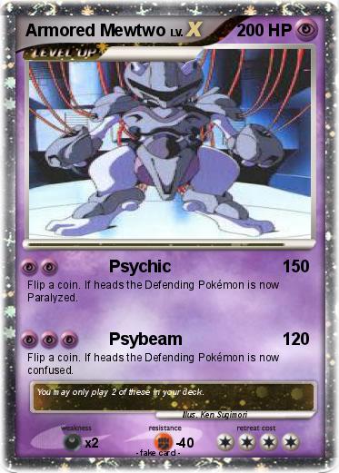 Pokemon Armored Mewtwo