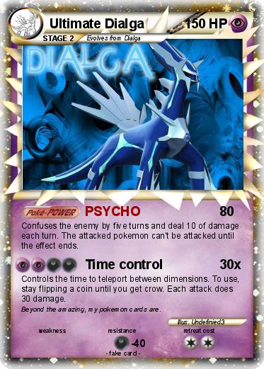 Pokemon Ultimate Dialga