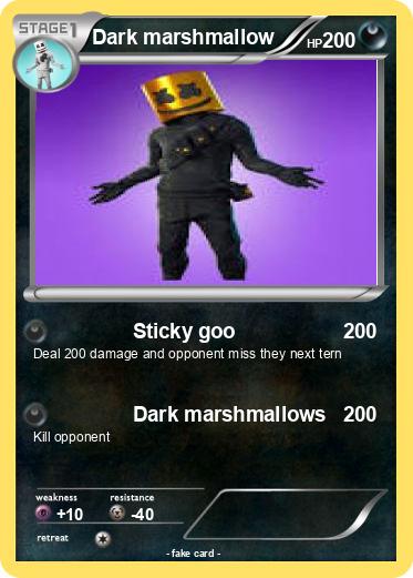 Pokemon Dark marshmallow