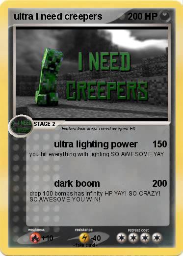 Pokemon ultra i need creepers