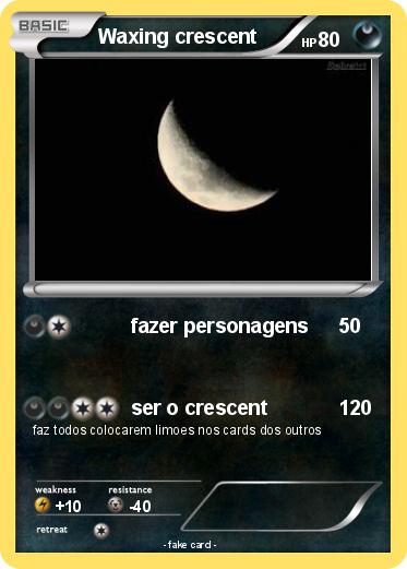Pokemon Waxing crescent