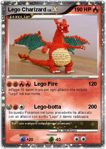 Pokemon Lego Charizard