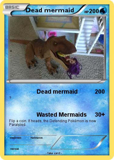 Pokemon Dead mermaid