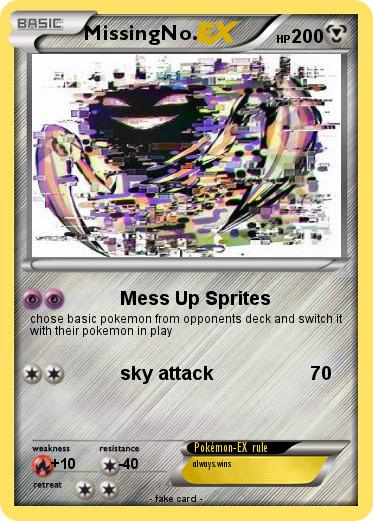 Pokemon MissingNo.