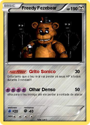 Pokemon Freedy Fezebear