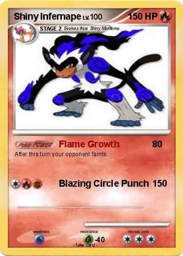 Pokemon Shiny Infernape