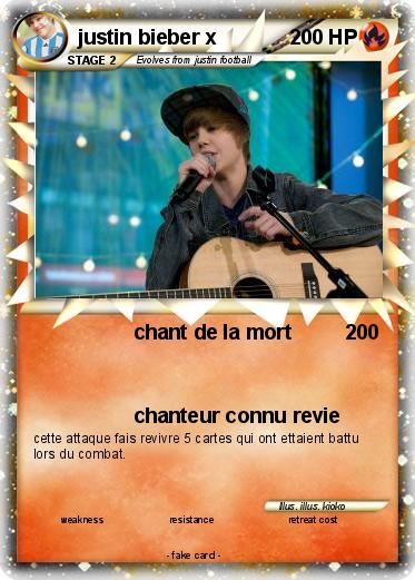 Pokemon justin bieber x