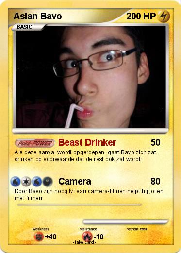 Pokemon Asian Bavo