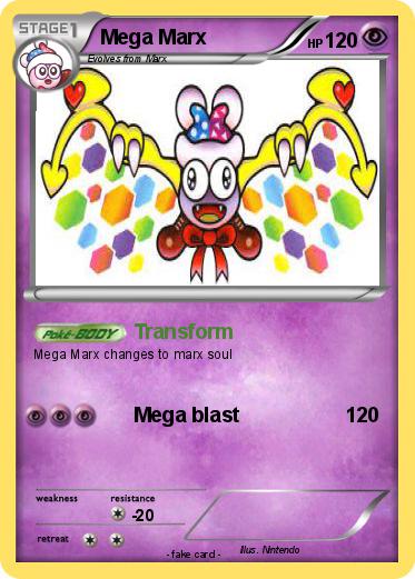 Pokemon Mega Marx