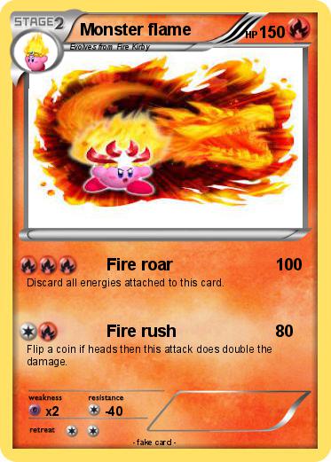 Pokemon Monster flame