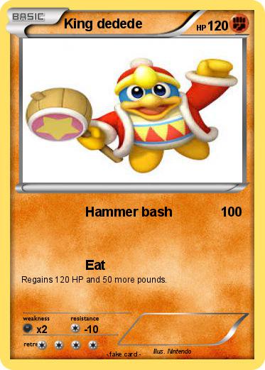 Pokemon King dedede