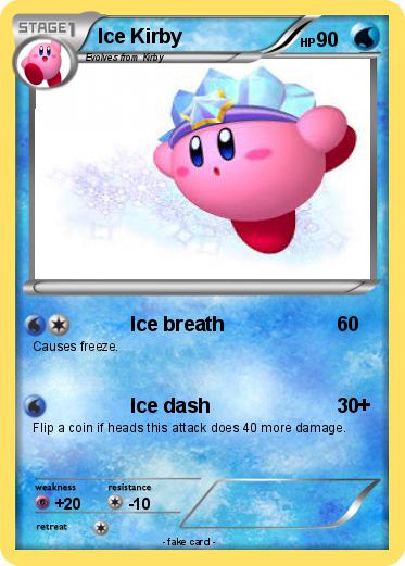 Pokemon Ice Kirby