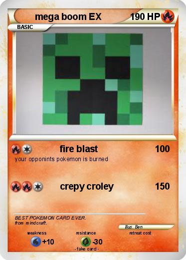 Pokemon mega boom EX
