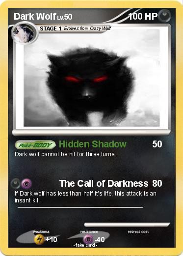 Pokemon Dark Wolf