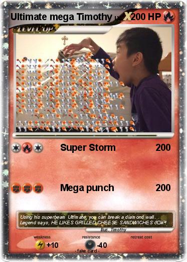 Pokemon Ultimate mega Timothy