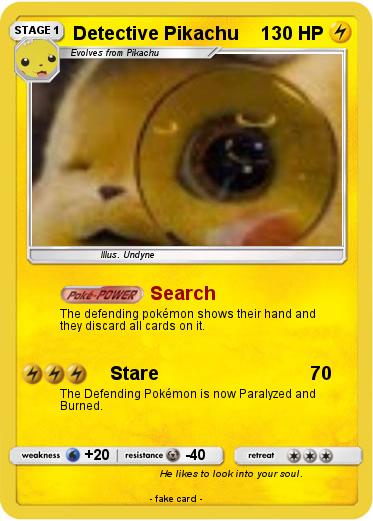 Pokemon Detective Pikachu