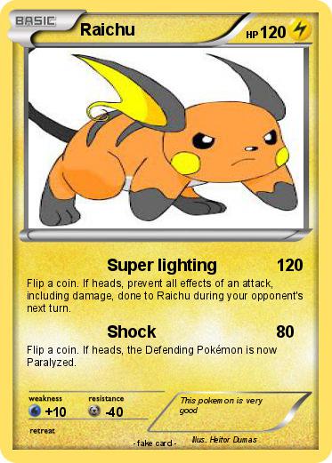 Pokemon Raichu